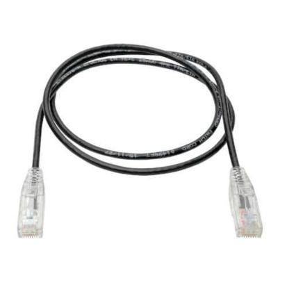 Tripp Lite N201-S03-BK Molded Slim Snagless Patch Cable